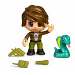 Pinypon Action Wild Figura con Serpiente- Juguete Pre-Escolar (Famosa 1)