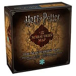 The Noble Collection Harry Potter Marauders Map 1000pc Jigsaw Puzzle - 35 x 13in Over Sized Puzzle - Harry Potter Film Set Movie Props Wand - Gifts for Family, Friends & Harry Potter Fans