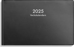 Burde 2025 Veckokalendern, svart plast