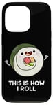 Coque pour iPhone 13 Pro Voici comment je lance un jeu de mots à sushi amusant