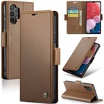 CaseMe Samsung Galaxy A04s/Galaxy A13 Fodral 023 Series Brun