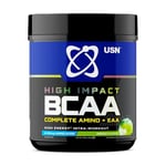 USN Complete Amino & EAA Intra Workout Powder, Apple Flavour - 400g, Vegan Energy Drink, Premium BCAA Amino Acids & Glutamine Recovery Drink, High Impact Pre Workout & Post Workout Shake