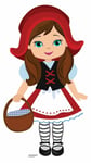 Little Red Riding Hood Fairy Tales Cardboard Cutout / Standee / Standup