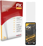 atFoliX 3x Screen Protection Film for Sony Xperia 1 VI matt&shockproof