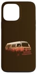 Coque pour iPhone 13 Pro Max Van Silhouette Coucher de soleil orange