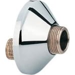 Grohe excenterkoppling med täckbricka, 3/4" x 1/2", krom