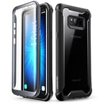 i-Blason Rugged Clear Bumper Protective Case for Samsung Galaxy S8 Plus (2017), Black