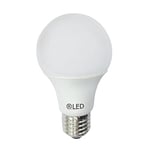 RLED lumière chaude ampoule lED sphérique E27, 10 W, jaune, 6 x 10.8 cm