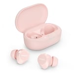 Philips TAT1209PK écouteurs Intra-Auriculaires sans Fil - Petits Embouts, Bon Rapport qualité-Prix, Son Naturel avec Basses dynamiques, appels clairs et étui de Chargement de Poche - Rose