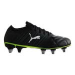 Puma Avanti 1.1 Black Mens Football Boots Leather - Size UK 7.5