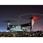 Miltary USA Navy V-22 Osprey Tritrotor Aircraft Photo Unframed Wall Art Print Poster Home Decor Premium