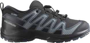 Salomon Kids' XA Pro V8 Waterproof Black/turbulence/quarry, 36