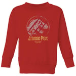 Jurassic Park Lost Control Kids' Sweatshirt - Red - 5-6 Years - Red