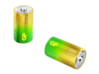 D-batteri GP-batterier GPPCA13AU086 Alkalisk mangan 1,5 V 2 st