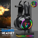 Wired Gaming Headset Headphones For Pc Laptop Game Console Set