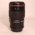 Canon Used EF 100mm f/2.8L IS USM Autofocus Macro Lens