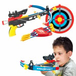 Kids Crossbow Set With Arrows Target Infrared Toy Gun Archery Shooting Game Boys