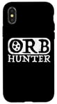 Coque pour iPhone X/XS Ghost Hunter | Paranormal Investigator Spirit Hunt UAPs Orbs