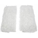 Vhbw - 2x lingettes compatible avec Kärcher sc 1 EasyFix, sc 1 EasyFix Premium, sc 1 Floor Kit balai vapeur 21 x 9,4 x 0,25 cm