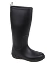 TOTES Cirrus Ladies Claire Tall Wellington Boot - Black, Black, Size 6, Women