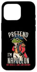 iPhone 16 Pro Napoleon Bonaparte Frog French History Case