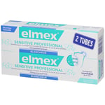 elmex® SENSITIVE PROFESSIONAL™ Dentifrice Blancheur Dentifrice(S) 2x75 ml