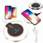 Wireless Charging Station For iPhone And Android Phones - Fast Wireless Charger