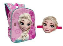 Frozen Disney Sac à Dos Avec Masque 3D École Maternelle Temps Libre