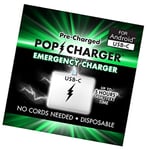 USB-C Android Power Bank Fast Charging Pop Charger - Travel Essentials Phone Charger, Perfect for Power Outages & Storms, Up to 5 Hours Talk Text Time, Ideal for Traveling & Outings