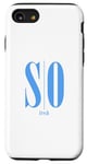 Coque pour iPhone SE (2020) / 7 / 8 Bleu SO Fresh Blue Graphic