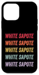 Coque pour iPhone 12 mini Sapote blanche