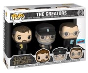 Funko Pop! Television: Game Of Thrones - The Creators (3 Pack) + Pop Protector