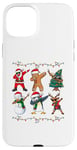 iPhone 15 Plus Dabbing Santa Elf Friends Christmas Boys Girls Men Xmas Dab Case