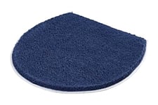 Kleine Wolke Tapis pour abattant WC Soft 47x50 cm en Bleu, Polyacrylique, 20x20x5 cm