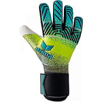 Erima Flex RD Robusto Gants de Gardien Enfant Pétrole/Lime/Noir FR: M (Taille Fabricant: 6)