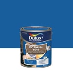 Peinture extérieure Ecran+ bois Dulux Valentine satin bleu cobalt 2L