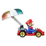 Hot Wheels Die Cast Mario Pipe Frame Mario Kart Glider Vehicle