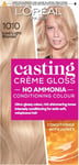 L'Oreal Paris Casting Creme Gloss semi-permanent hair dye, Blends away grey hair