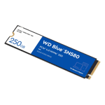 250 GB WD Blue SN850 NVMe PCIe 4.0 SSD, M.2