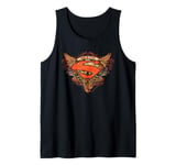 Superman Wings Tattoo Man Of Steel Tank Top