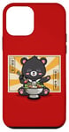 Coque pour iPhone 12 mini Kawaii Hot Pot Bear Taiwan Travel