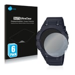 6x Film Protection Ecran pour Casio G-Shock GA-B001 Film Protecteur Clair