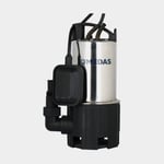 Medas Dränkbar elektrisk länspump Medas, 3200 GPH (200 liter / minut), 220 V, rostfritt stål, automatisk driftstart, med nivåvakt