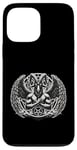 Coque pour iPhone 13 Pro Max Gothique Occulte Baphomet Goth Dark Magic Punk Rock Death Metal