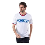 Nike M J Psg Ss Poly Rplca Top T-Shirt - White/(Hyper Cobalt), X-Small