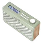 Roberts RAMBLERBTMLG Retro FM/DAB/DAB+ Bluetooth Radio - Leaf Green