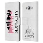 SEX AND THE CITY: TV SERIES GRAPHICS LEATHER BOOK CASE FOR SAMSUNG PHONES 3