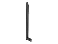 Delock Wlan 802.11 Ac/Ax/A Antenna Rp-Sma Plug 5 Dbi 20 Cm Omnidirectional With Tilt Joint And Flexible Material - Antenn - Wi-Fi - 5 Dbi - Rundstrålande - Skruvmontering - Svart