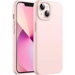 Gummibelagt Stöttåligt Skal iPhone 13 Mini - Rosa