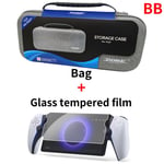 Étui Pour Playstation Portal,Étui De Protection Antichoc,Étui De Olighard,Rangement Pour Sony Ps5,Accessoires - Type Bag B - Glass